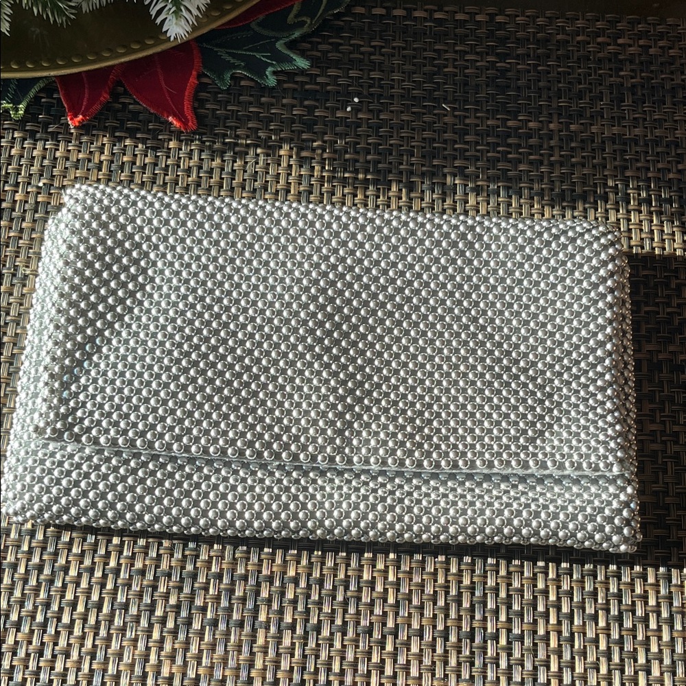 Elegant Silver Clutch